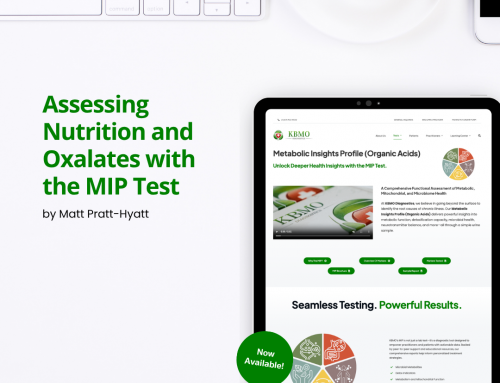 Assessing Nutrition and Oxalates with the MIP Test